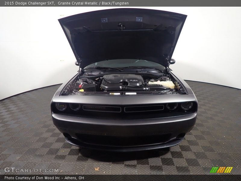 Granite Crystal Metallic / Black/Tungsten 2015 Dodge Challenger SXT
