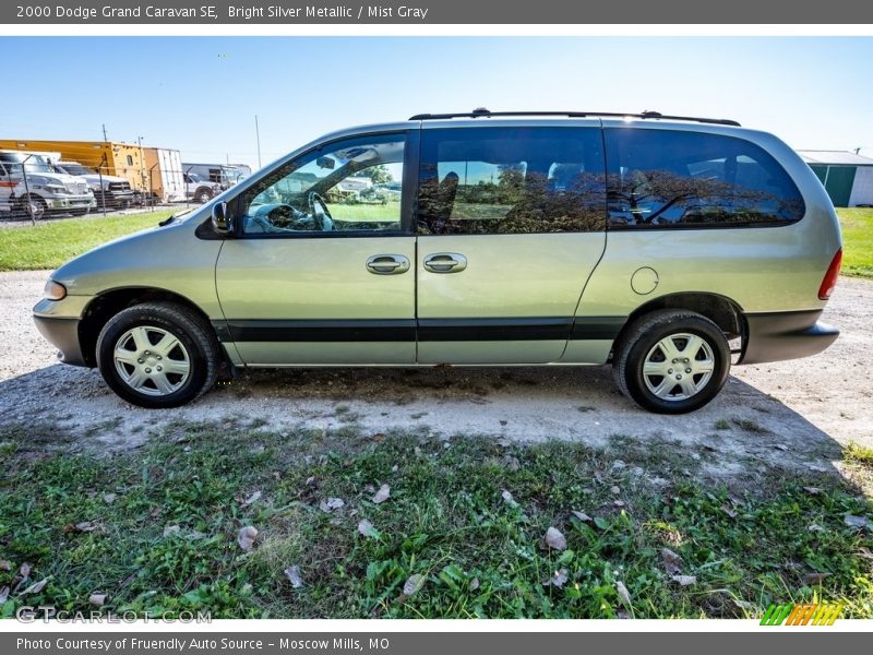 Bright Silver Metallic / Mist Gray 2000 Dodge Grand Caravan SE