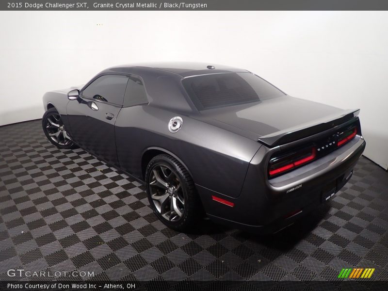 Granite Crystal Metallic / Black/Tungsten 2015 Dodge Challenger SXT