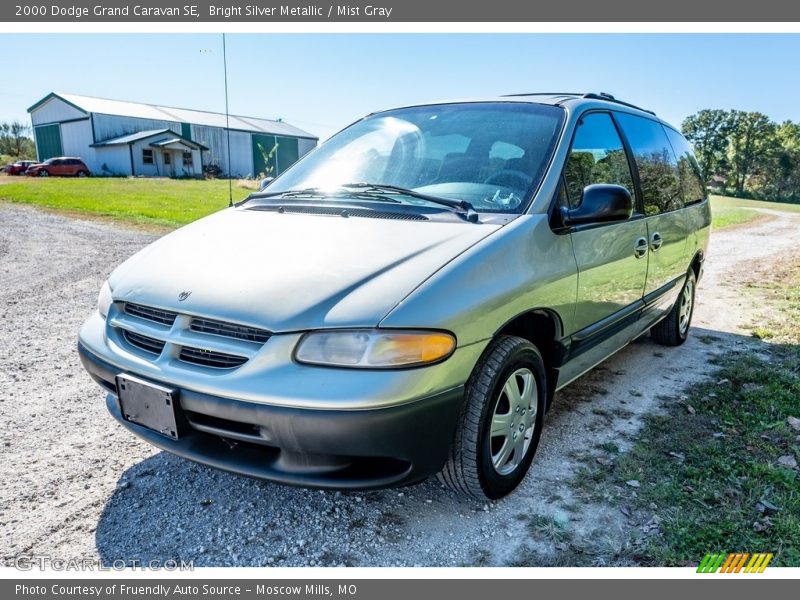 Bright Silver Metallic / Mist Gray 2000 Dodge Grand Caravan SE