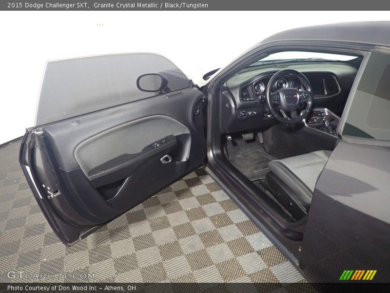 Granite Crystal Metallic / Black/Tungsten 2015 Dodge Challenger SXT