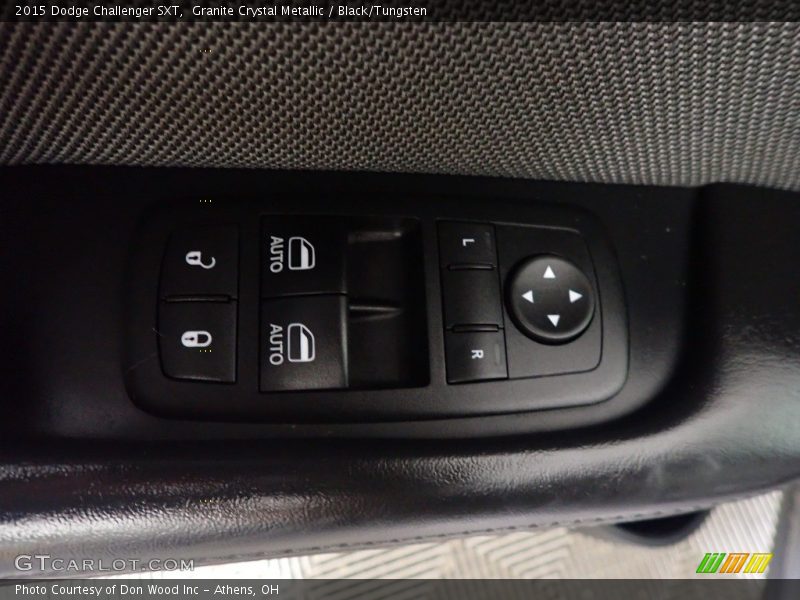 Granite Crystal Metallic / Black/Tungsten 2015 Dodge Challenger SXT