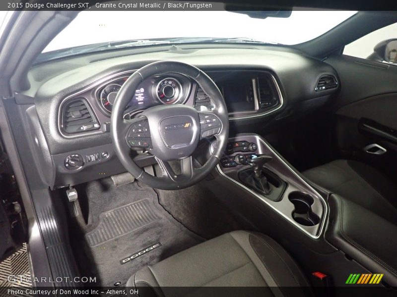 Granite Crystal Metallic / Black/Tungsten 2015 Dodge Challenger SXT