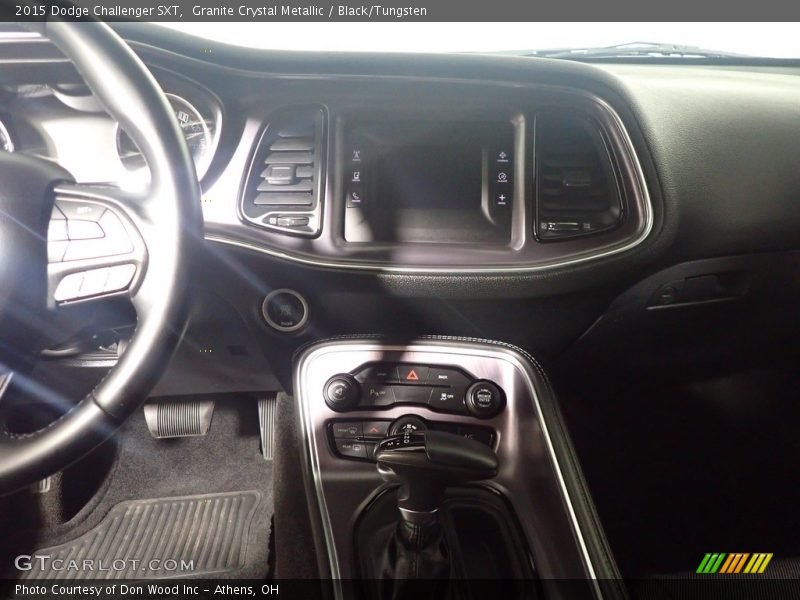 Granite Crystal Metallic / Black/Tungsten 2015 Dodge Challenger SXT