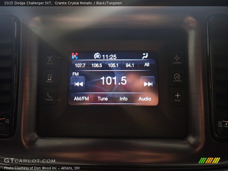 Granite Crystal Metallic / Black/Tungsten 2015 Dodge Challenger SXT