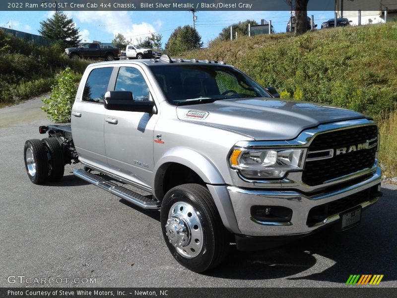  2022 4500 SLT Crew Cab 4x4 Chassis Billet Silver Metallic