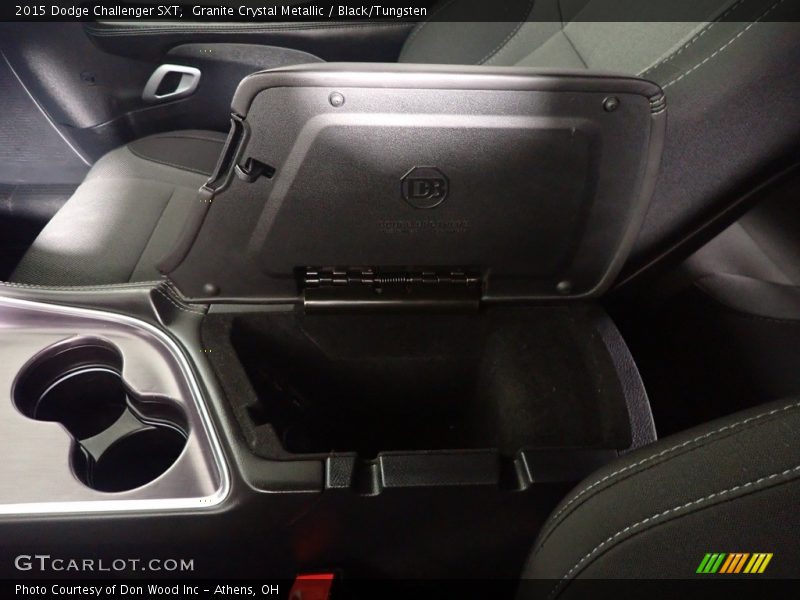 Granite Crystal Metallic / Black/Tungsten 2015 Dodge Challenger SXT