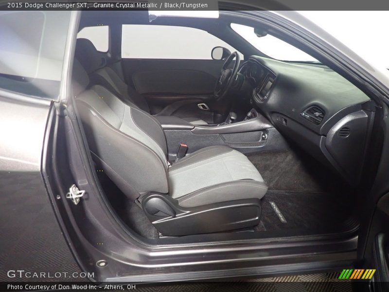 Granite Crystal Metallic / Black/Tungsten 2015 Dodge Challenger SXT