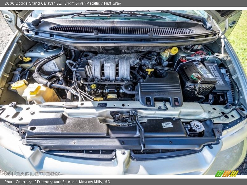 Bright Silver Metallic / Mist Gray 2000 Dodge Grand Caravan SE