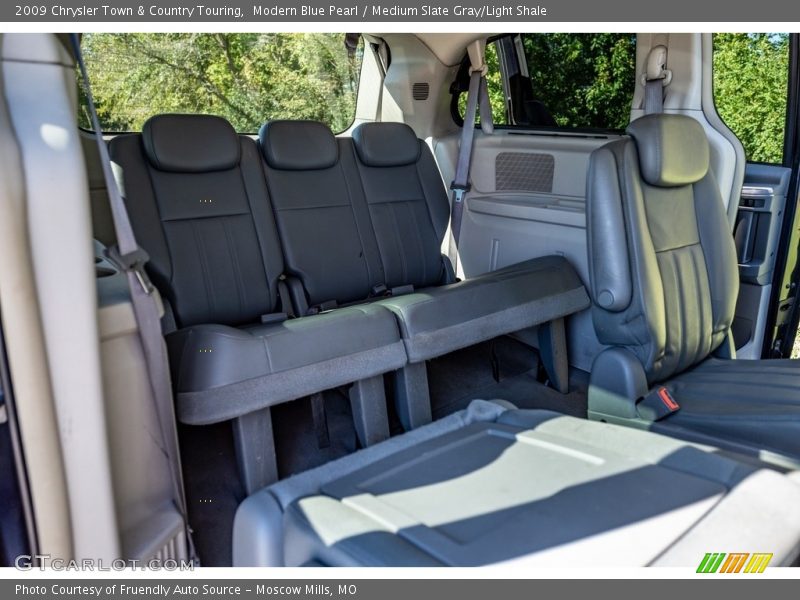 Modern Blue Pearl / Medium Slate Gray/Light Shale 2009 Chrysler Town & Country Touring