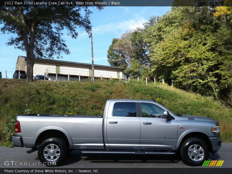 Billet Silver Metallic / Black 2022 Ram 3500 Laramie Crew Cab 4x4