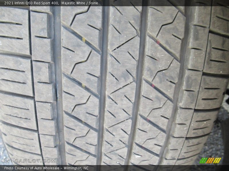 Majestic White / Stone 2021 Infiniti Q60 Red Sport 400