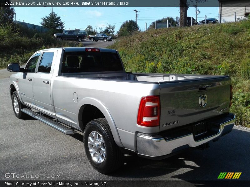 Billet Silver Metallic / Black 2022 Ram 3500 Laramie Crew Cab 4x4
