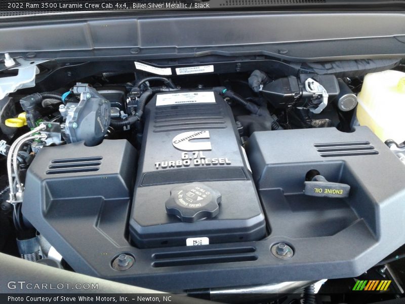 Billet Silver Metallic / Black 2022 Ram 3500 Laramie Crew Cab 4x4