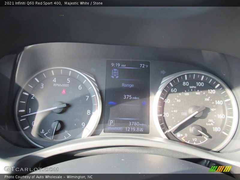  2021 Q60 Red Sport 400 Red Sport 400 Gauges