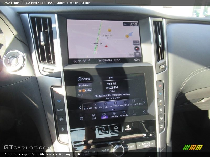 Majestic White / Stone 2021 Infiniti Q60 Red Sport 400