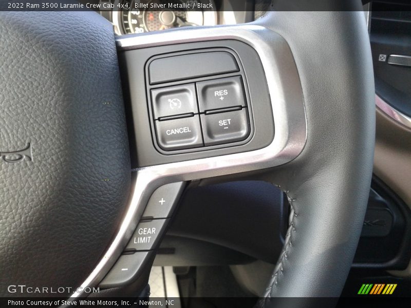 Billet Silver Metallic / Black 2022 Ram 3500 Laramie Crew Cab 4x4