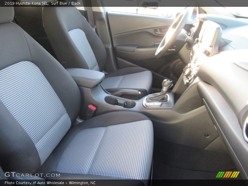 Surf Blue / Black 2019 Hyundai Kona SEL