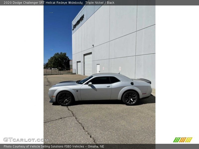 Triple Nickel / Black 2020 Dodge Challenger SRT Hellcat Redeye Widebody