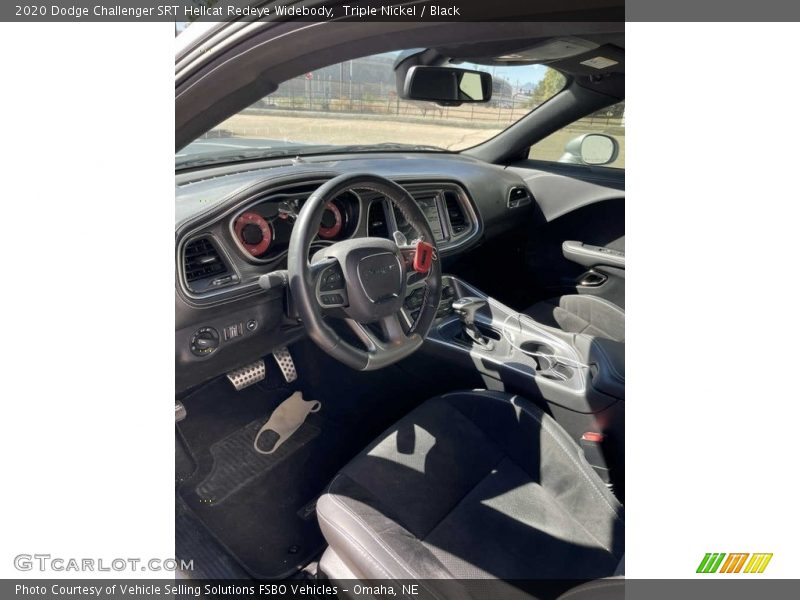Triple Nickel / Black 2020 Dodge Challenger SRT Hellcat Redeye Widebody