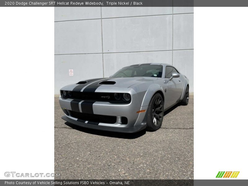 Triple Nickel / Black 2020 Dodge Challenger SRT Hellcat Redeye Widebody