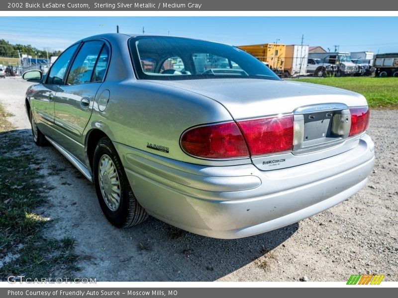 Sterling Silver Metallic / Medium Gray 2002 Buick LeSabre Custom