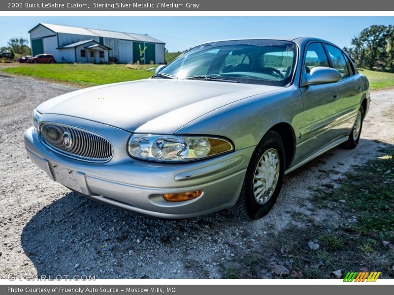 Sterling Silver Metallic / Medium Gray 2002 Buick LeSabre Custom