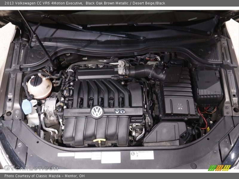 Black Oak Brown Metallic / Desert Beige/Black 2013 Volkswagen CC VR6 4Motion Executive