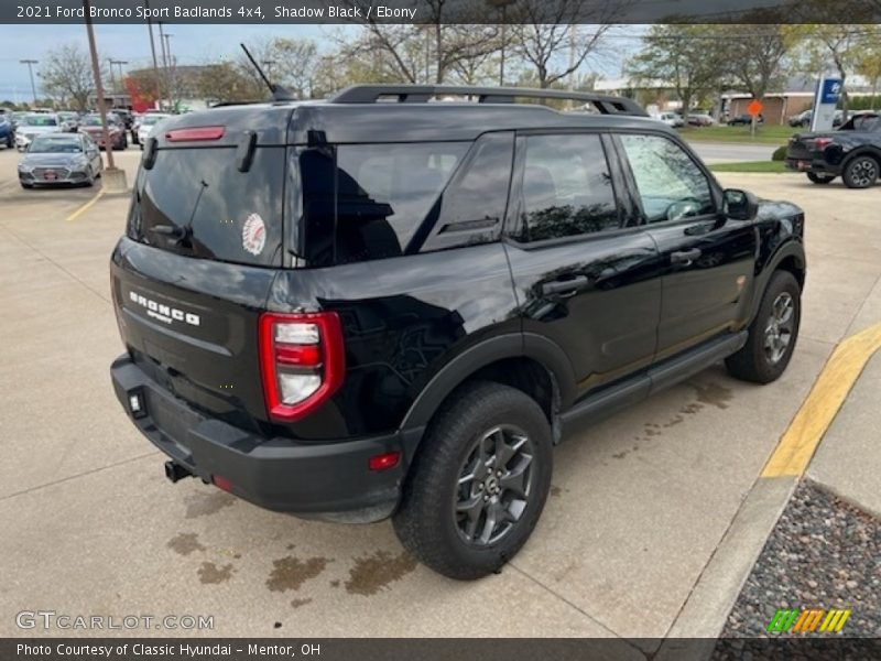 Shadow Black / Ebony 2021 Ford Bronco Sport Badlands 4x4