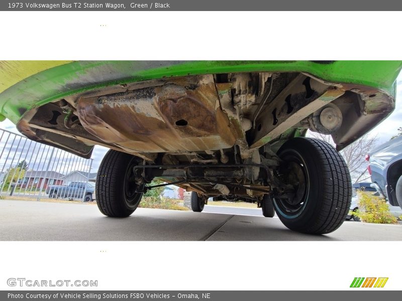 Undercarriage of 1973 Bus T2 Station Wagon