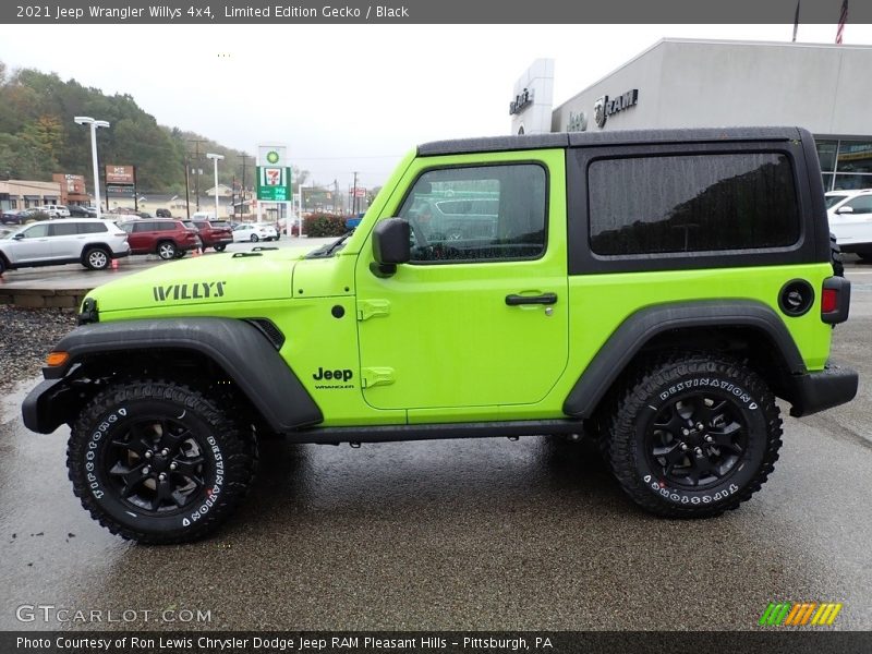  2021 Wrangler Willys 4x4 Limited Edition Gecko