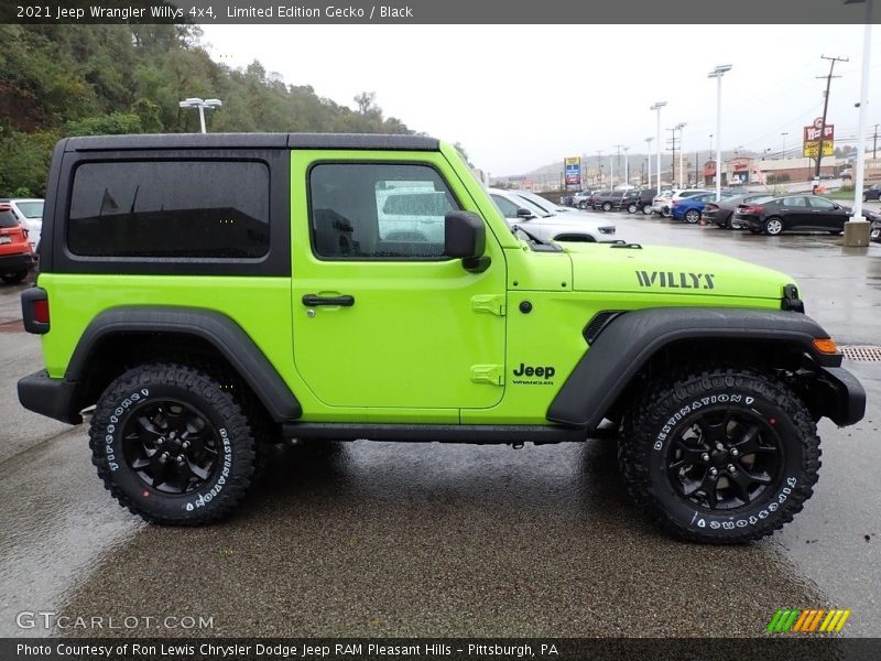  2021 Wrangler Willys 4x4 Limited Edition Gecko