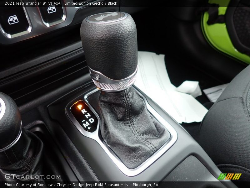  2021 Wrangler Willys 4x4 8 Speed Automatic Shifter