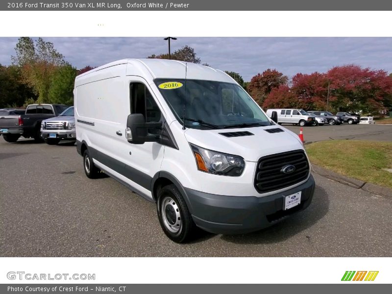 Front 3/4 View of 2016 Transit 350 Van XL MR Long