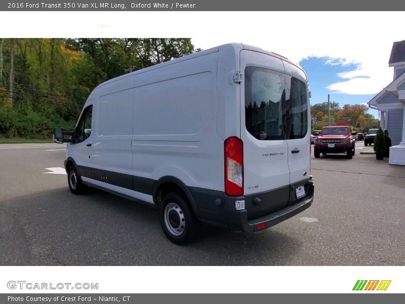 Oxford White / Pewter 2016 Ford Transit 350 Van XL MR Long