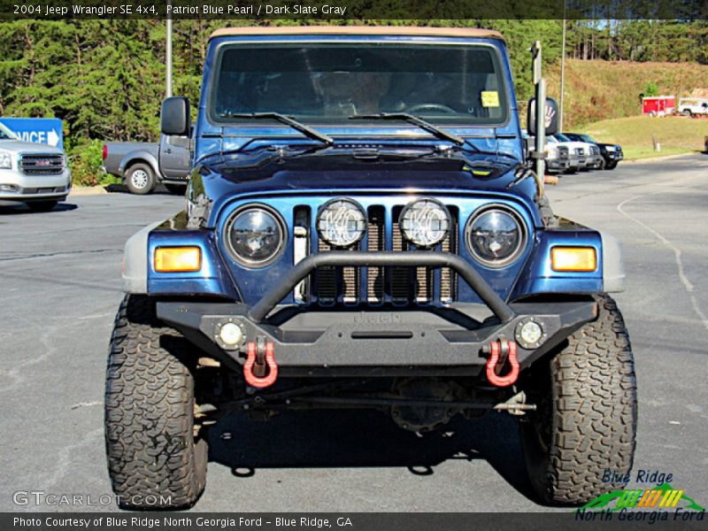 Patriot Blue Pearl / Dark Slate Gray 2004 Jeep Wrangler SE 4x4