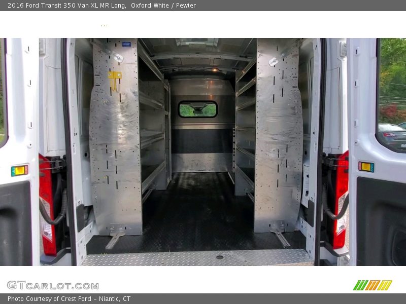 Oxford White / Pewter 2016 Ford Transit 350 Van XL MR Long