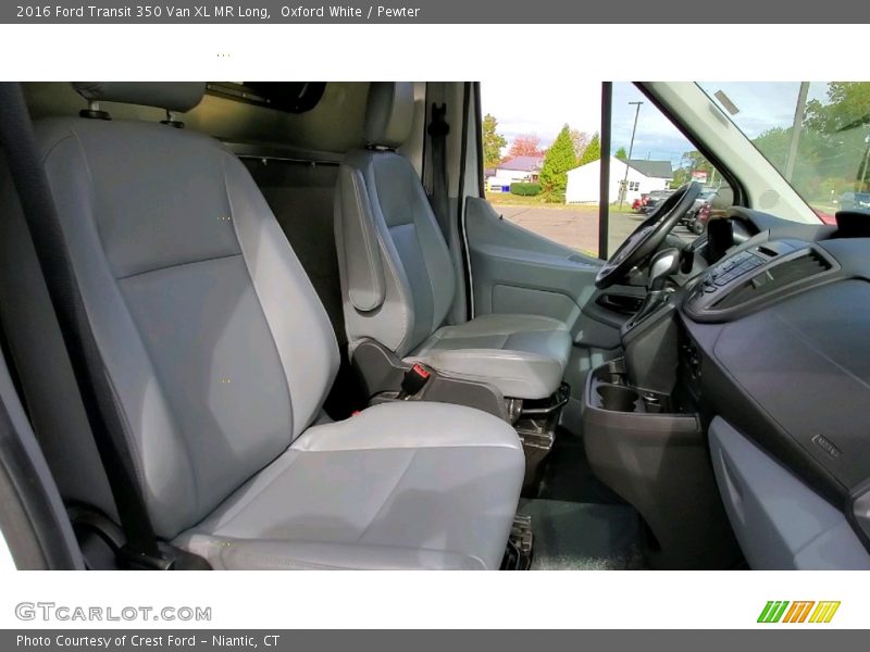 Oxford White / Pewter 2016 Ford Transit 350 Van XL MR Long