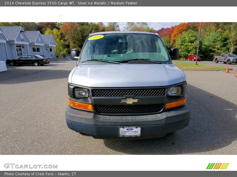 Silver Ice Metallic / Medium Pewter 2014 Chevrolet Express 3500 Cargo WT