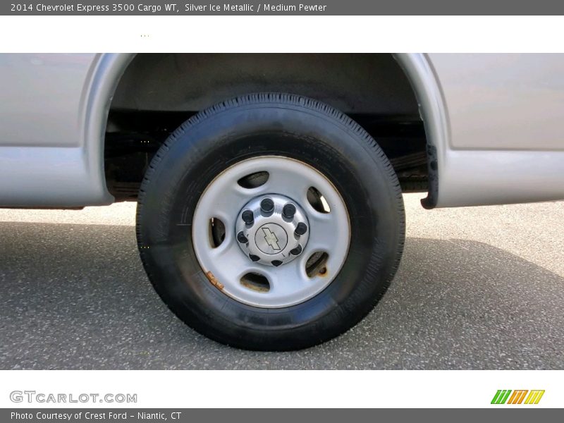Silver Ice Metallic / Medium Pewter 2014 Chevrolet Express 3500 Cargo WT