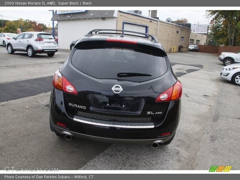 Super Black / Black 2009 Nissan Murano SL AWD