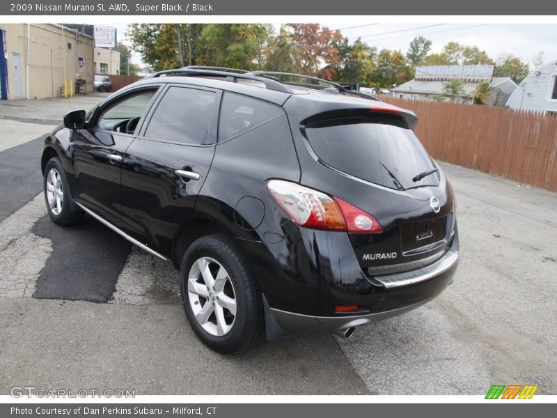 Super Black / Black 2009 Nissan Murano SL AWD