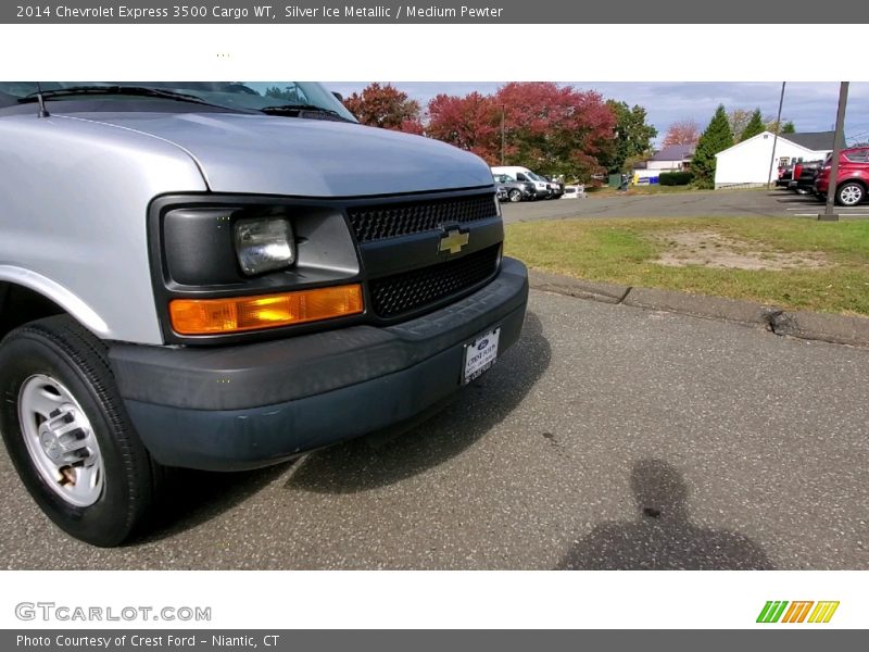 Silver Ice Metallic / Medium Pewter 2014 Chevrolet Express 3500 Cargo WT