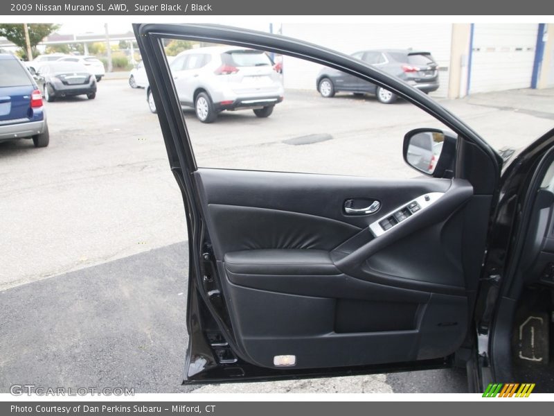 Super Black / Black 2009 Nissan Murano SL AWD