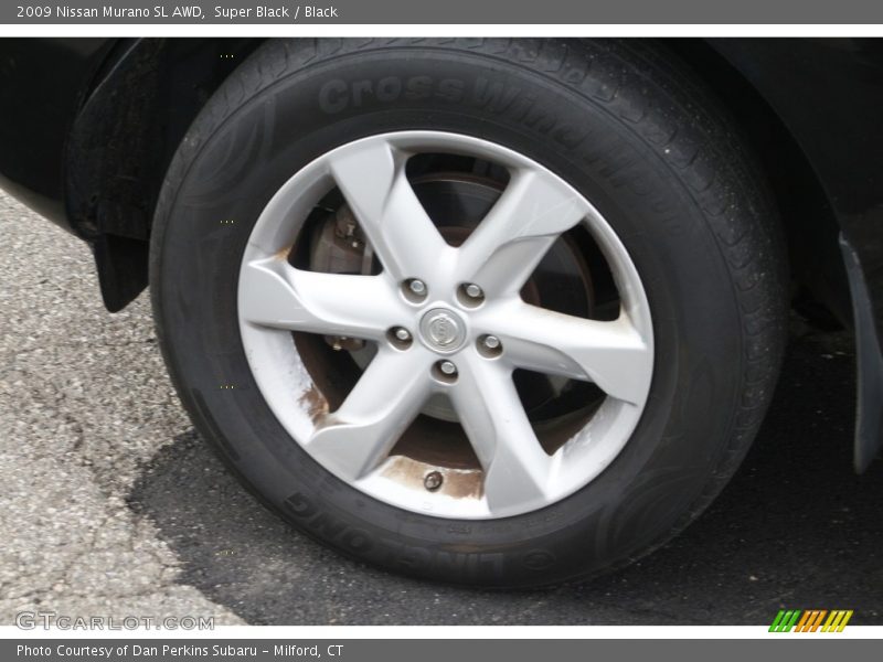 Super Black / Black 2009 Nissan Murano SL AWD