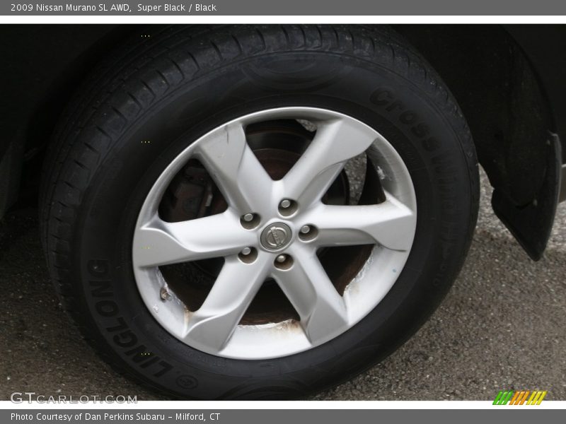 Super Black / Black 2009 Nissan Murano SL AWD