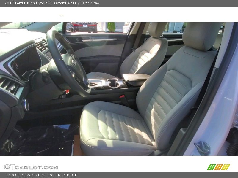 Front Seat of 2015 Fusion Hybrid S