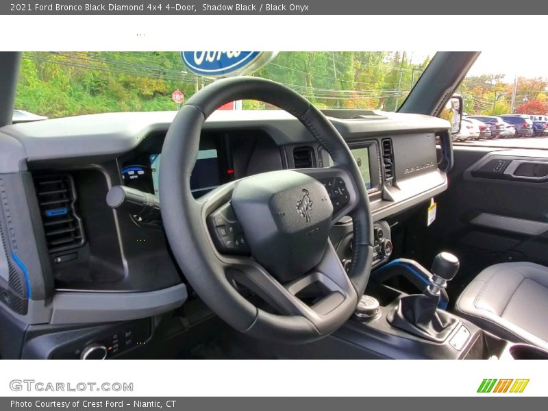  2021 Bronco Black Diamond 4x4 4-Door Steering Wheel