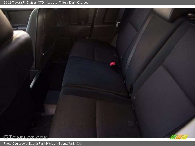 Iceberg White / Dark Charcoal 2012 Toyota FJ Cruiser 4WD