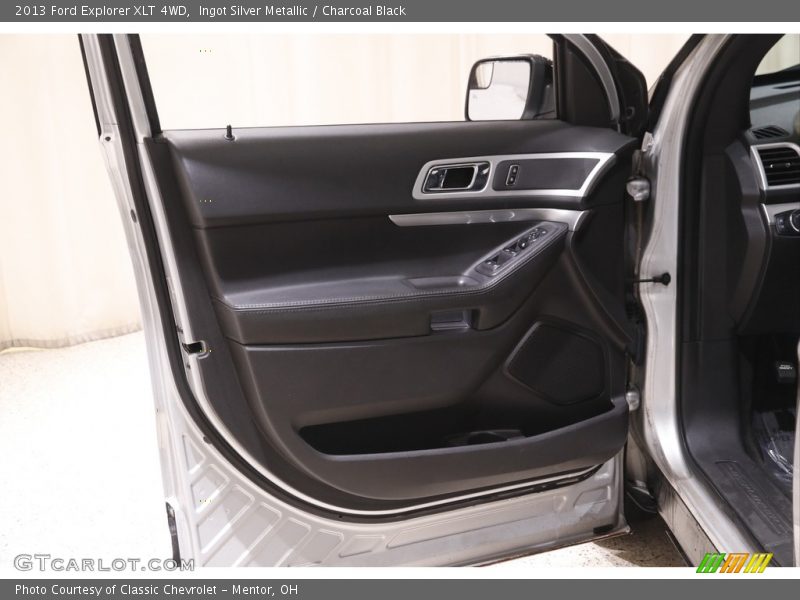 Ingot Silver Metallic / Charcoal Black 2013 Ford Explorer XLT 4WD